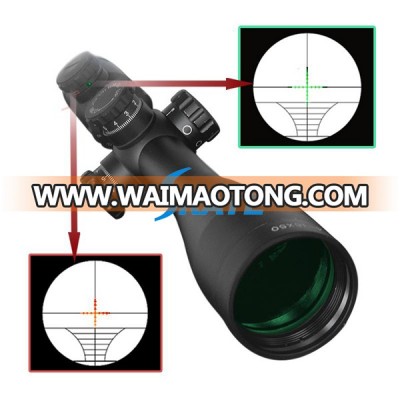 4-16x50 Red and Green Mil Dot Sight Rifle Scope