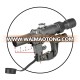 optic rifle gun scope Tactical Airsoft optic 3-9x24 SVD rifle scope for hunting HK1-0329